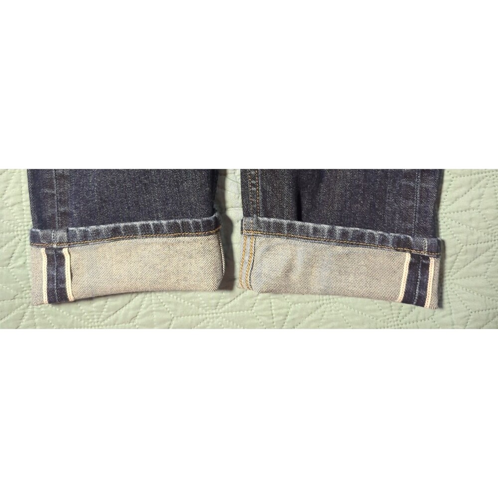 Bonobos Men’s Japanese Selvedge Jeans Indigo Blue Tailored Tapered Denim 30X30 - Picture 11 of 14